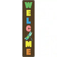 Welcome Dragon Fly Novelty Metal Street Sign 24" x 5" (ST)