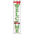 Winter Welcome Novelty Metal Street Sign 24" x 5" (ST)