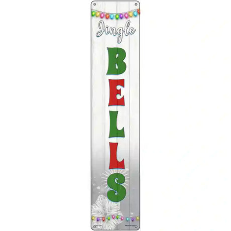 Jingle Bells Novelty Metal Street Sign 24" x 5" (ST)