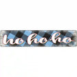 Ho Ho Ho Blue Novelty Metal Street Sign 24" x 5" (ST)