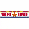 Welcome Arizona Novelty Metal Street Sign 24" x 5" (ST)