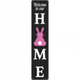 Home Bunny Novelty Metal Street Sign 24" x 5" (ST)