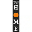 Home Pumpkin Novelty Metal Street Sign 24" x 5" (ST)