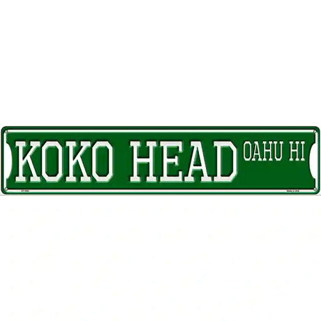 Koko Head Oahu HI Novelty Metal Street Sign 24" x 5" (ST)