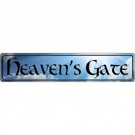 Heavens Gate Novelty Metal Street Sign 24" x 5" (ST)