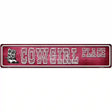 Cowgirl Place Novelty Metal Street Sign 24" x 5" (ST)