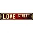 Love Street Novelty Metal Street Sign 24" x 5" (ST)