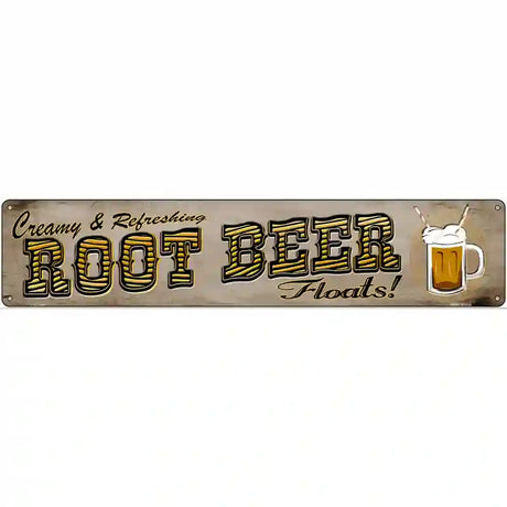 Root Beer Novelty Metal Street Sign 24" x 5" (ST)