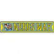 Nerds Way Novelty Metal Street Sign 24" x 5" (ST)