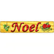 Noel Novelty Street Sign 24" x 5" (ST)