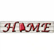 Alabama Home State Outline Novelty Metal Street Sign 24" x 5" (ST)