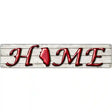 Illinois Home State Outline Novelty Metal Street Sign 24" x 5" (ST)