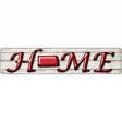 Kansas Home State Outline Novelty Metal Street Sign 24" x 5" (ST)