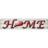 Kentucky Home State Outline Novelty Metal Street Sign 24" x 5" (ST)