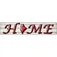 Maine Home State Outline Novelty Metal Street Sign 24" x 5" (ST)