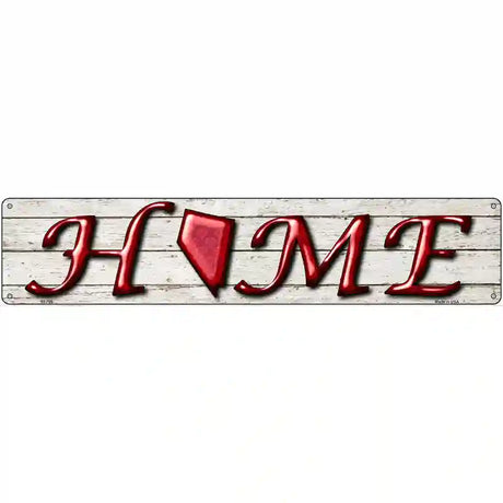 Nevada Home State Outline Novelty Metal Street Sign 24" x 5" (ST)