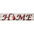 New Hampshire Home State Outline Novelty Metal Street Sign 24" x 5" (ST)