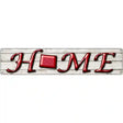 Wyoming Home State Outline Novelty Metal Street Sign 24" x 5" (ST)