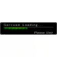 Sarcasm Loading Novelty Metal Street Sign 24" x 5" (ST)