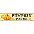 Pumpkin Patch Novelty Metal Street Sign K-900 24" x 5" (ST)