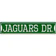 Jaguars Dr Novelty Metal Street Sign 24" x 5" (ST)