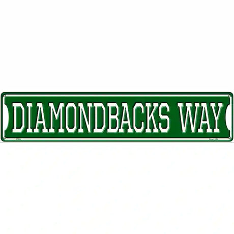 Diamondbacks Way Novelty Metal Street Sign 24" x 5" (ST)