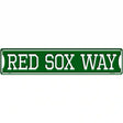 Red Sox Way Novelty Metal Street Sign 24" x 5" (ST)