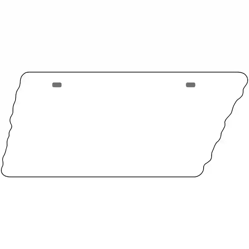 White Dye Sublimation 12"x 5.5" Novelty Metal Tennessee License Plate Tag TN-000
