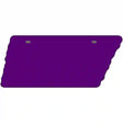 Purple Solid Novelty Metal Tennessee License Plate Tag TN-009