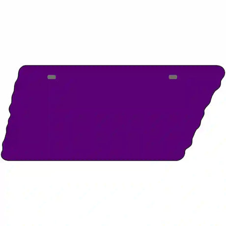 Purple Solid Novelty Metal Tennessee License Plate Tag TN-009