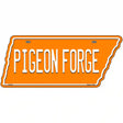 Pigeon Forge Novelty Metal Tennessee License Plate Tag TN-038