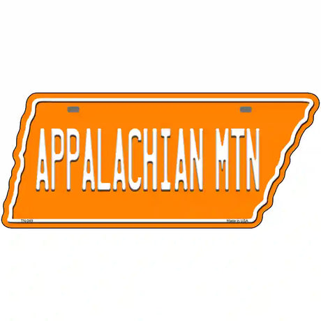 Appalachian Mtn Novelty Metal Tennessee License Plate Tag TN-049