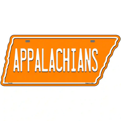 Appalachians Novelty Metal Tennessee License Plate Tag TN-050