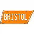 Bristol Novelty Metal Tennessee License Plate Tag TN-054