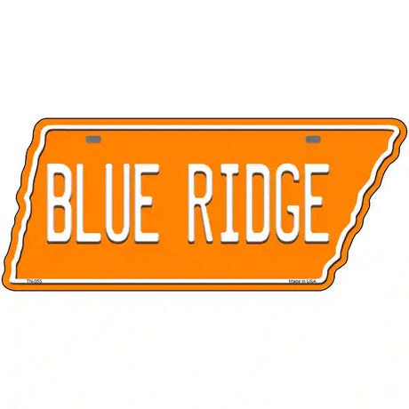 Blue Ridge Novelty Metal Tennessee License Plate Tag TN-055