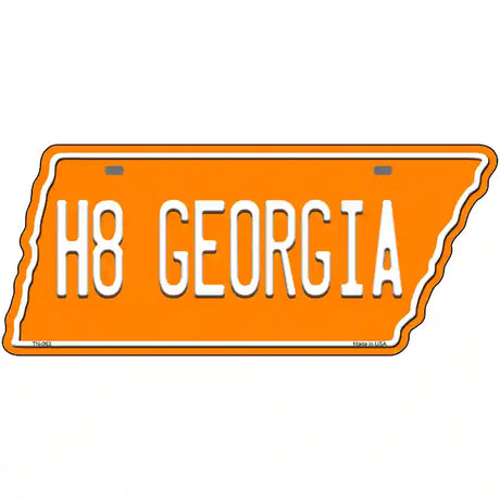 H8 Georgia Novelty Metal Tennessee License Plate Tag TN-063