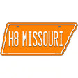 H8 Missouri Novelty Metal Tennessee License Plate Tag TN-065