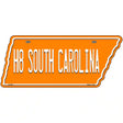 H8 South Carolina Novelty Metal Tennessee License Plate Tag TN-069