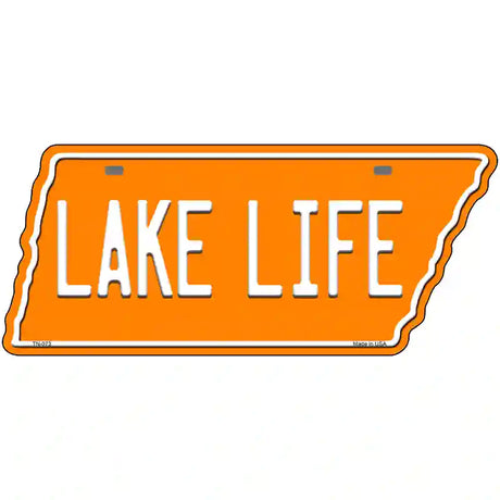 Lake Life Novelty Metal Tennessee License Plate Tag TN-073