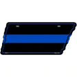 Thin Blue Line Novelty Metal Tennessee License Plate Tag TN-077