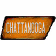 Chattanooga Novelty Rusty Effect Metal Tennessee License Plate Tag TN-142