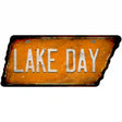 Lake Day Novelty Rusty Effect Metal Tennessee License Plate Tag TN-157