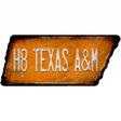 H8 Texas A&M Novelty Rusty Effect Metal Tennessee License Plate Tag TN-170