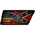 American Confederate Dont Tread Novelty Rusty Effect Metal Tennessee License Plate Tag TN-181