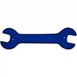 Blue Oil Rubbed Novelty Metal Wrench Sign W-005