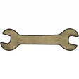 Gold Oil Rubbed Novelty Metal Wrench Sign W-015