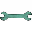 Mint Oil Rubbed Novelty Metal Wrench Sign W-016