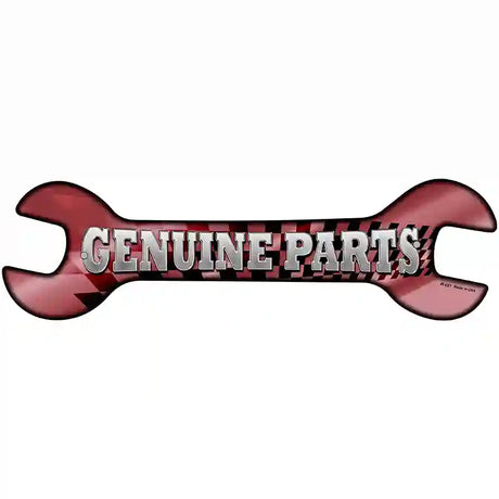 Genuine Parts Novelty Metal Wrench Sign W-021