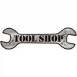 Tool Shop Novelty Metal Wrench Sign W-045