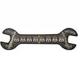 Route 66 Black Top Novelty Metal Wrench Sign W-049